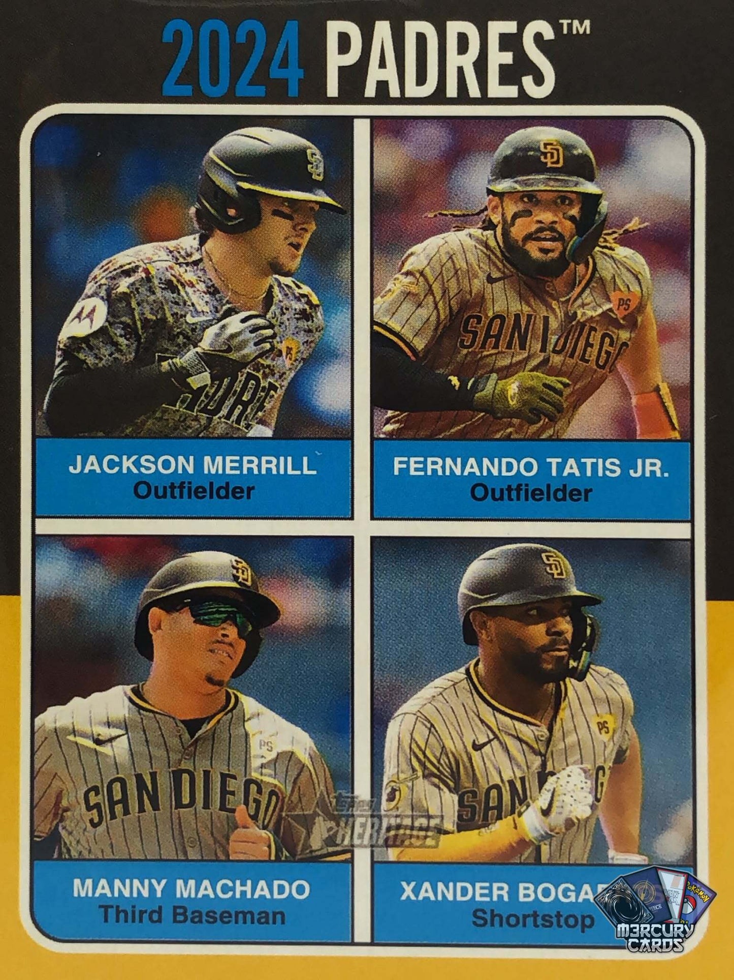 2024 Padres (Team Quads Insert)