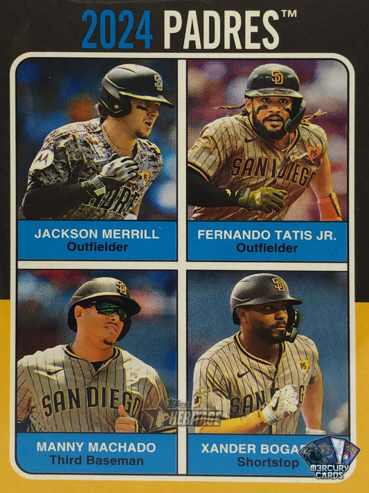 2024 Padres (Team Quads Insert)
