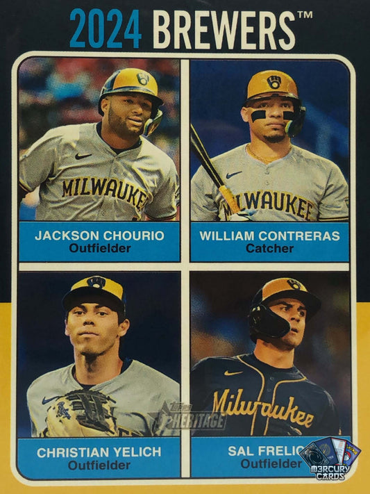 2024 Brewers (Team Quads Insert)