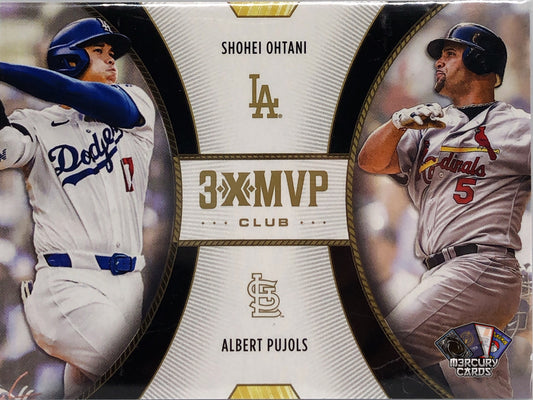 Shohei Ohtani & Albert Pujols (Dual Subject Insert #4)