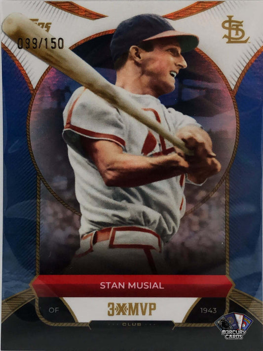 Stan Musial (Blue Foil /150)