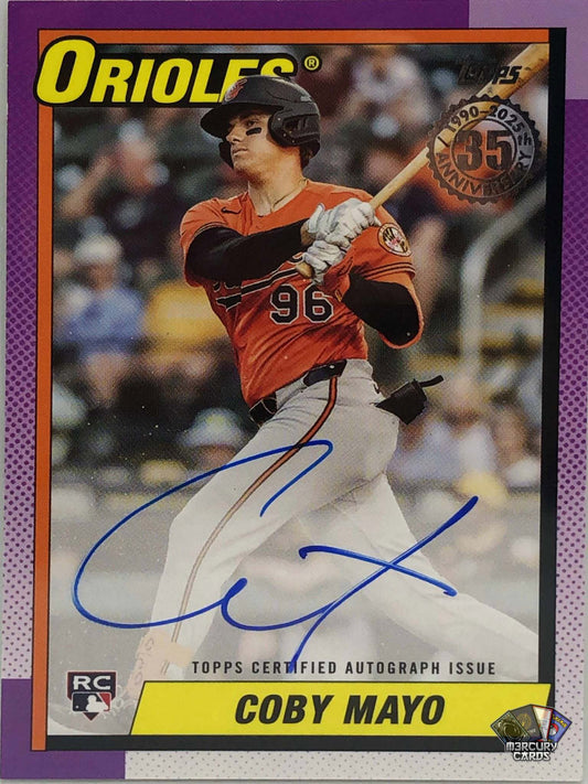 Coby Mayo (1990 Auto)
