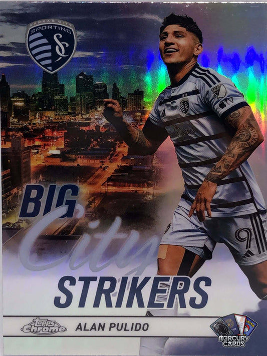 Alan Pulido (Big City Strikers Refractor)
