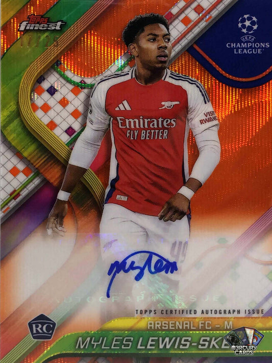 Myles Lewis-Skelly (Orange Wave Auto /25)