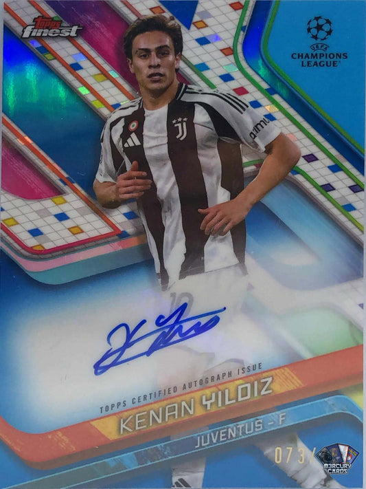 Kenan Yildiz (Blue Refractor Auto /150)