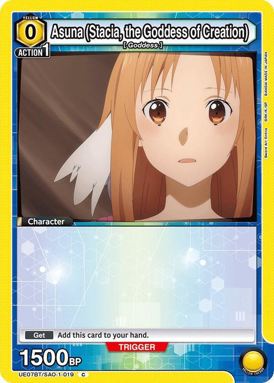 Asuna (Stacia, the Goddess of Creation) (Common)