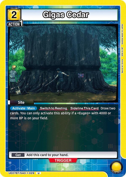 Gigas Cedar (Uncommon)