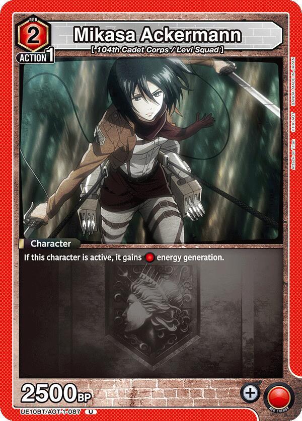 Mikasa Ackermann (Uncommon)