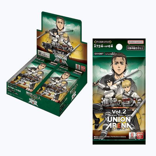 Union Arena: Attack on Titan Vol. 2 (EX10BT) Booster Box