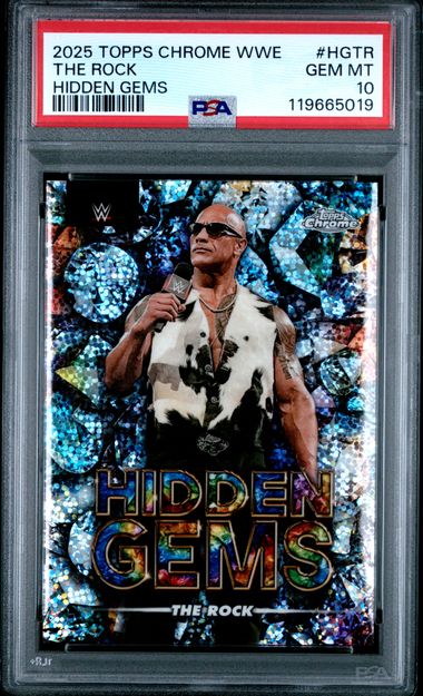 PSA 10 The Rock Hidden Gems