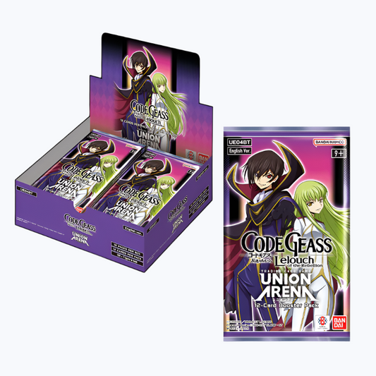 Union Arena: Code Geass Lelouch of the Rebellion (UE04BT) Booster Box