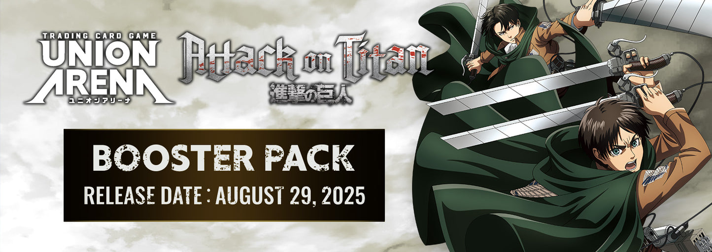 [PRE-ORDER] Union Arena: Attack on Titan (UE10BT) Booster Box