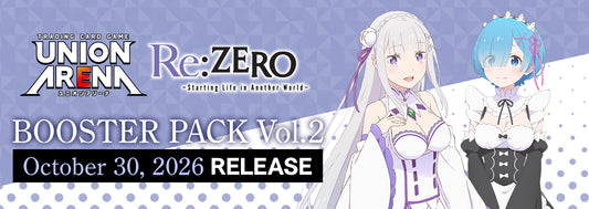 [Pre-order] Union Arena: Re:Zero Starting Life In Another World Vol.2 (EX17BT) Booster Box